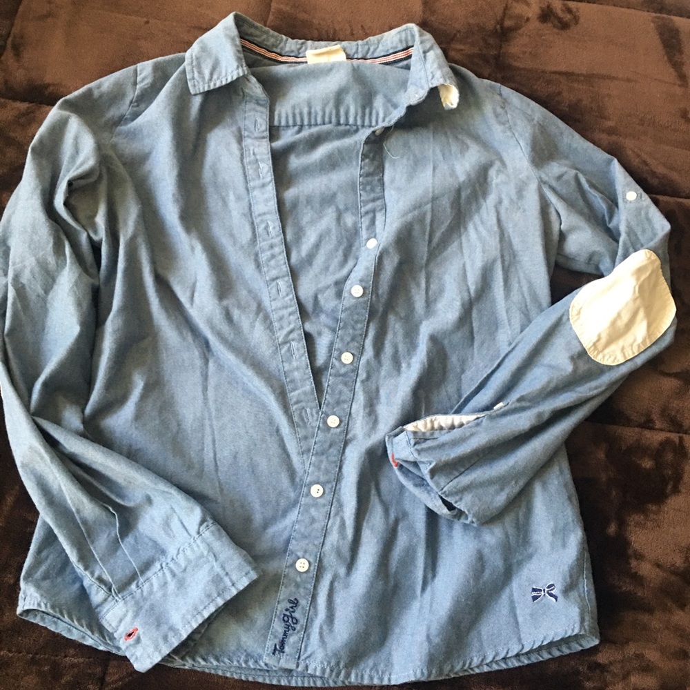 TOMMY GIRL by TOMMY HILFIGER, BUTTON UP SHIRT 👚